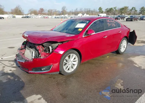 2014 Buick Regal Premium из США, поврежденный, VIN 2G4GN5EX5E9171015